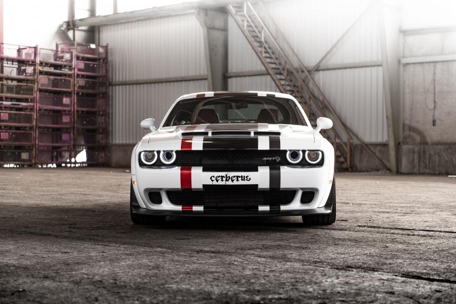  Dodge Challenger SRT Hellcat Cerberus by GeigerCars 2019 года  (фото 7 из 16)